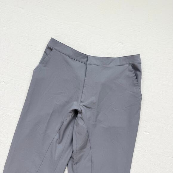 Nike FitDry Gray Periwinkle Zip Hem Stretch Pants, Size Small - Picture 2 of 8